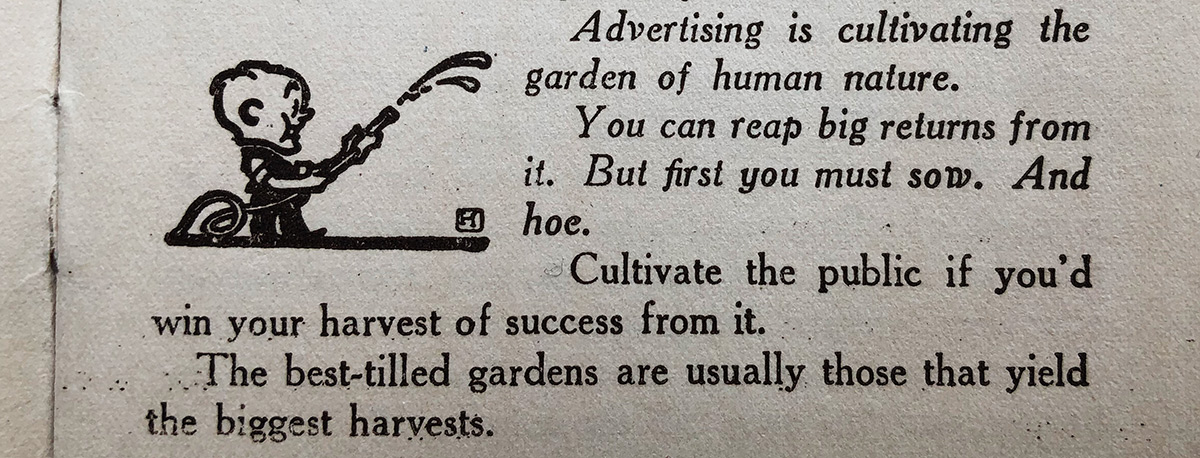 Excerpt from an antique advertising book