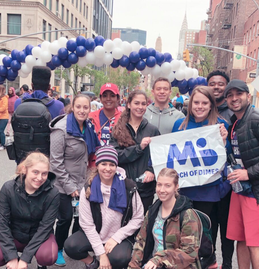 The True North NY team at the March for Babies walk