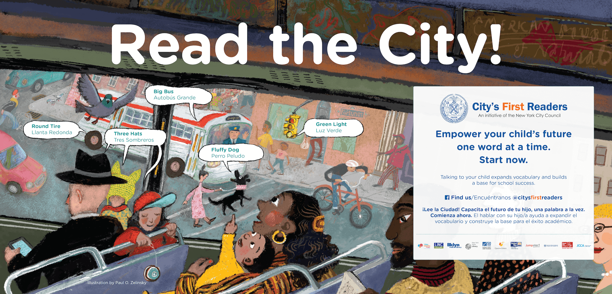 Read the City ad using Paul O. Zelinsky art